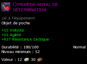 Cypripède royal de détermination