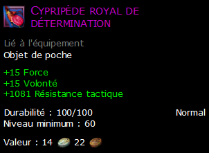 Cypripède royal de détermination