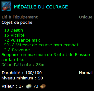 Médaille du courage