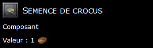 Semence de crocus