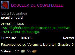 Bouclier de Coupefeuille