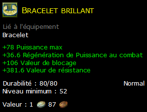 Bracelet brillant