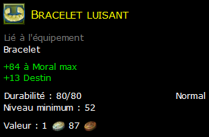 Bracelet luisant