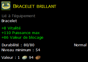 Bracelet brillant