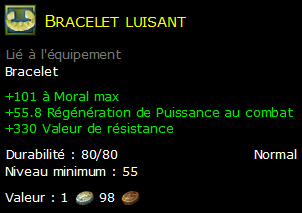 Bracelet luisant