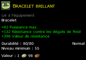 Bracelet brillant