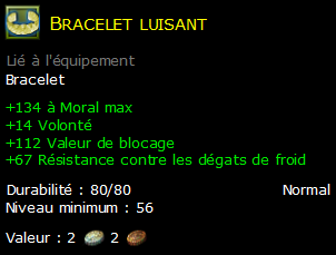 Bracelet luisant