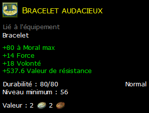 Bracelet audacieux