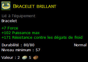 Bracelet brillant