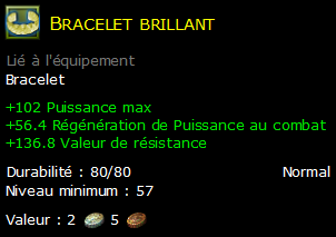 Bracelet brillant