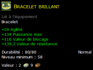 Bracelet brillant