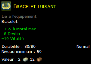 Bracelet luisant