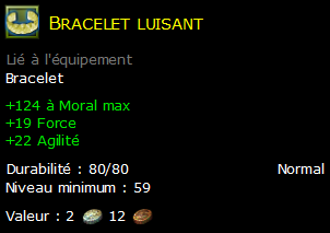 Bracelet luisant