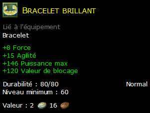 Bracelet brillant