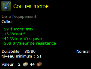 Collier rigide