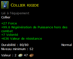 Collier rigide