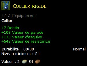 Collier rigide