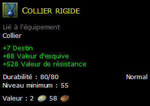 Collier rigide