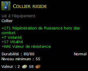 Collier rigide