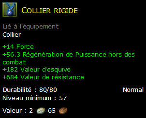 Collier rigide