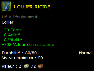 Collier rigide