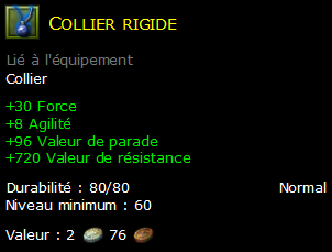 Collier rigide