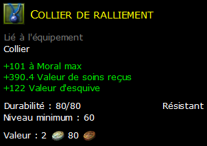 Collier de ralliement