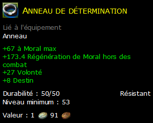 Anneau de détermination