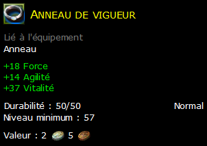 Anneau de vigueur