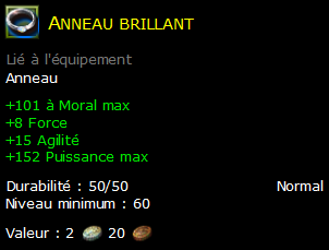 Anneau brillant