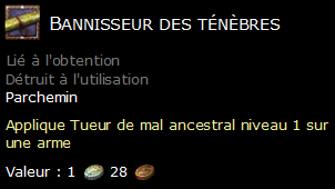 Bannisseur des ténèbres