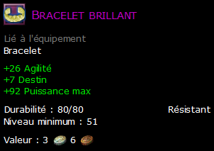 Bracelet brillant