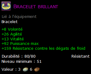 Bracelet brillant