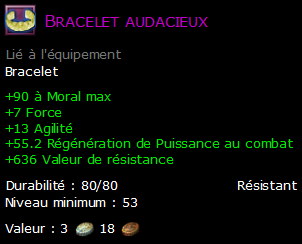 Bracelet audacieux