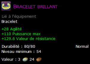 Bracelet brillant