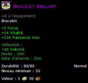 Bracelet brillant