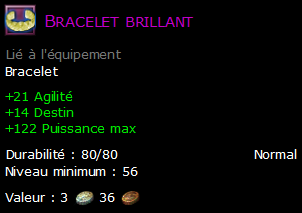 Bracelet brillant