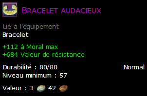 Bracelet audacieux