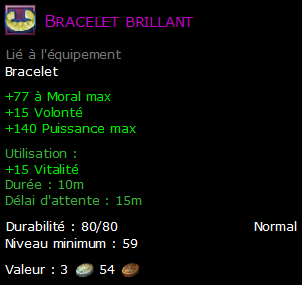 Bracelet brillant