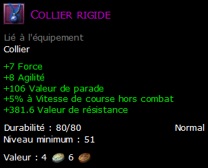 Collier rigide