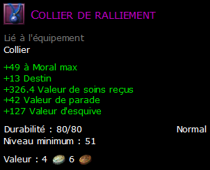 Collier de ralliement