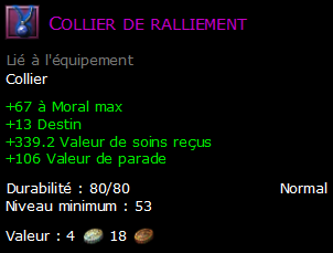 Collier de ralliement