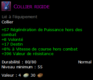 Collier rigide