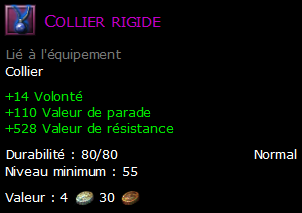 Collier rigide