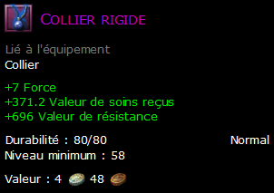 Collier rigide