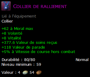 Collier de ralliement