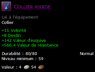 Collier rigide