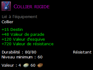 Collier rigide