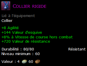 Collier rigide