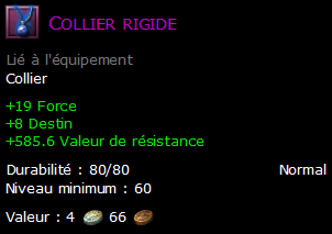 Collier rigide